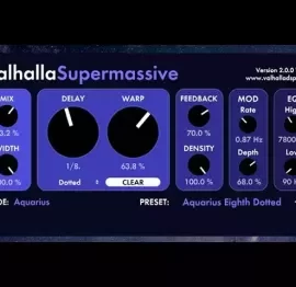 Embrays Designs 50+ Presets Valhalla Supermassive