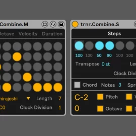 Ternär Music Technology Combine Sequencer for M4L