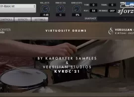 Karoryfer Samples Virtuosity Drums v0.924 for Sforzando-R2R