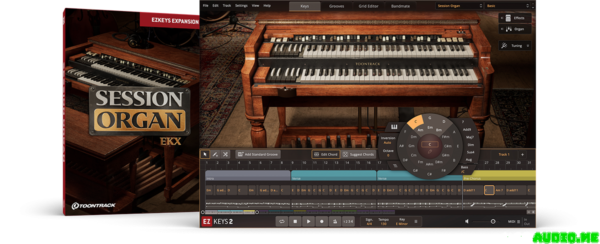 Protected: Toontrack Session Organ Ekx