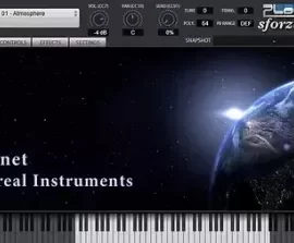 Unreal Instruments Planet for Sforzando-R2R