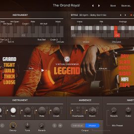 uJAM Virtual Drummer Legend v2.4.1 (MAC)