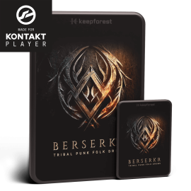 Keepforest Berserkr Pro – Tribal Punk Folk Drums KONTAKT