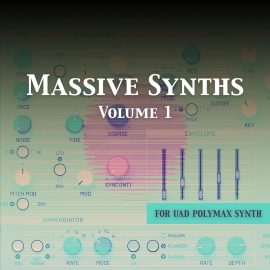 That Worship Sound Massive Synths Vol 1 for UAD PolyMAX Synth PolyMax Patches