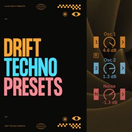 Audioreakt Ableton Drift Techno Bank WAV MiDi Ableton Presets