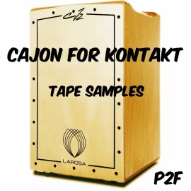 PastToFutureReverbs P2F Cajon for KONTAKT! KONTAKT