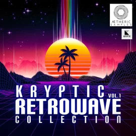 Aetheric Samples Kryptic Retrowave Collection Vol 1 WAV MiDi