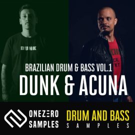 OneZero Samples OZ005 Brazilian DNB Sample Pack Vol​.​01 Dunk and Acuna WAV Serum Reason Presets