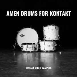 Vintage Drum Samples Amen Drums for KONTAKT! KONTAKT WAV MiDi