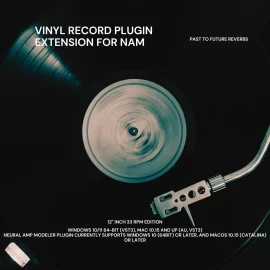 PastToFutureReverbs A.I. Vinyl Record Plugin Extension for NAM 12“ inch 33 RPM Edition! (AU, VST3)