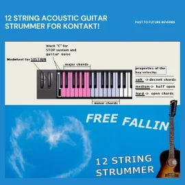 PastToFutureReverbs Free Fallin 12-String Acoustic Strummer inspired by Tom Petty For KONTAKT