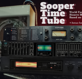 Cupwise FX Sooper Time Tube + BBD delay/reverb Nebula Library